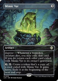 Mimic Vat (Borderless) (115) [Commander: The Lost Caverns of Ixalan]