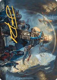 Admiral Brass, Unsinkable Art Card (Gold-Stamped Signature) (69) [Art Series: The Lost Caverns of Ixalan]