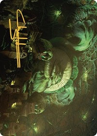 The Mycotyrant Art Card (Gold-Stamped Signature) (35) [Art Series: The Lost Caverns of Ixalan]