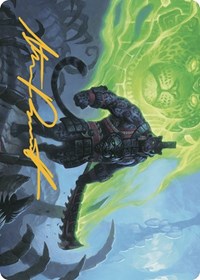 Malamet Veteran Art Card (Gold-Stamped Signature) (29) [Art Series: The Lost Caverns of Ixalan]