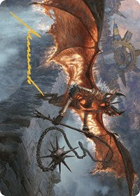 Bloodletter of Aclazotz Art Card (15/81) (Gold-Stamped Signature) (15) [Art Series: The Lost Caverns of Ixalan]