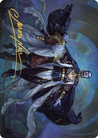 Vito, Fanatic of Aclazotz Art Card (Gold-Stamped Signature) (39) [Art Series: The Lost Caverns of Ixalan]