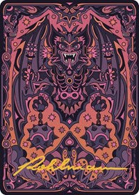 Bloodletter of Aclazotz Art Card (61/81) (Gold-Stamped Signature) (61) [Art Series: The Lost Caverns of Ixalan]