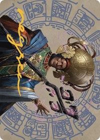 Akal Pakal, First Among Equals Art Card (46/81) (Gold-Stamped Signature) (46) [Art Series: The Lost Caverns of Ixalan]