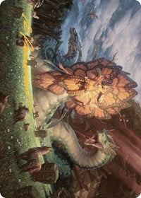Ojer Kaslem, Deepest Growth Art Card (30/81) (Gold-Stamped Signature) (30) [Art Series: The Lost Caverns of Ixalan]