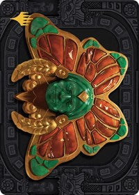 Ojer Kaslem, Deepest Growth Art Card (58/81) (Gold-Stamped Planeswalker Symbol) (58) [Art Series: The Lost Caverns of Ixalan]