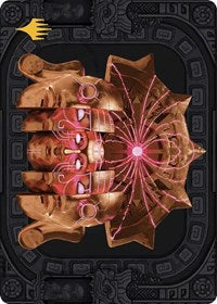 Ojer Taq, Deepest Foundation Art Card (56/81) (Gold-Stamped Planeswalker Symbol) (56) [Art Series: The Lost Caverns of Ixalan]
