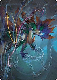 Nicanzil, Current Conductor Art Card (Gold-Stamped Signature) (36) [Art Series: The Lost Caverns of Ixalan]