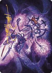 The Grim Captain Art Card (Gold-Stamped Signature) (41) [Art Series: The Lost Caverns of Ixalan]