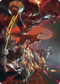 Hit the Mother Lode Art Card (Gold-Stamped Signature) (19) [Art Series: The Lost Caverns of Ixalan]