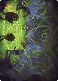 Growing Rites of Itlimoc Art Card (Gold-Stamped Planeswalker Symbol) (26) [Art Series: The Lost Caverns of Ixalan]