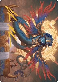 Ojer Pakpatiq, Deepest Epoch Art Card (13/81) (Gold-Stamped Signature) (13) [Art Series: The Lost Caverns of Ixalan]