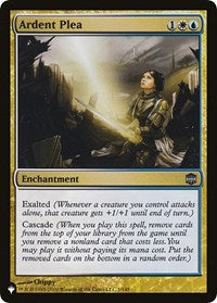 Ardent Plea (1/145) [The List Reprints]