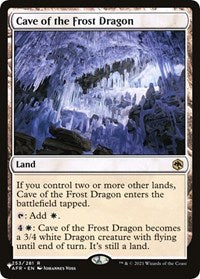 Cave of the Frost Dragon (253/281) [The List Reprints]
