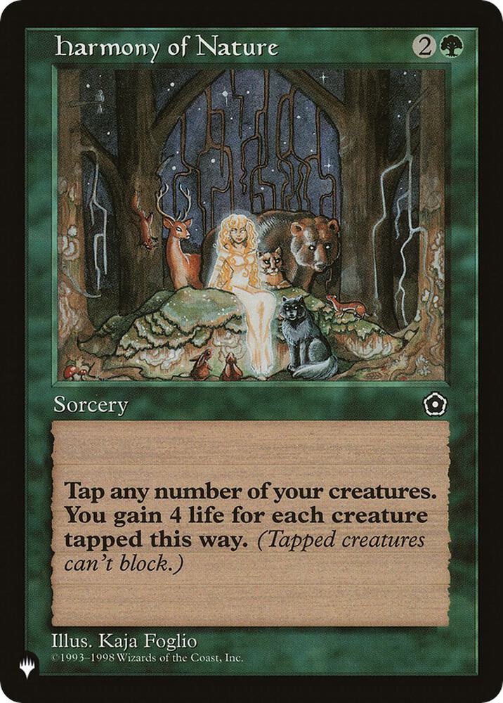 Harmony of Nature [The List Reprints]