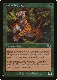Pouncing Jaguar (269/350) [The List Reprints]