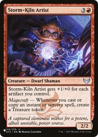 Storm-Kiln Artist (STX) (115/275) [The List Reprints]