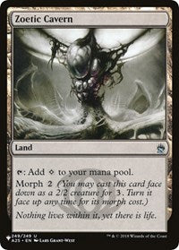 Zoetic Cavern (249/249) [The List Reprints]