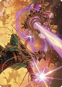 Cosmium Blast Art Card (1) [Art Series: The Lost Caverns of Ixalan]