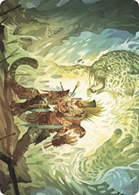 Might of the Ancestors Art Card (2) [Art Series: The Lost Caverns of Ixalan]