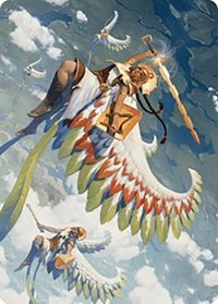 Resplendent Angel Art Card (5/81) (5) [Art Series: The Lost Caverns of Ixalan]
