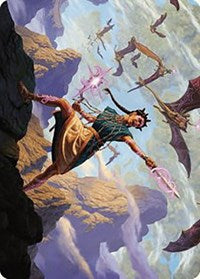 Warden of the Inner Sky Art Card (7) [Art Series: The Lost Caverns of Ixalan]