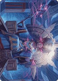 Akal Pakal, First Among Equals Art Card (8/81) (8) [Art Series: The Lost Caverns of Ixalan]