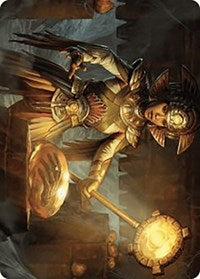Curator of Sun's Creation Art Card (18) [Art Series: The Lost Caverns of Ixalan]
