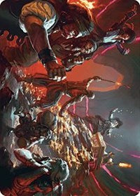 Hit the Mother Lode Art Card (19) [Art Series: The Lost Caverns of Ixalan]