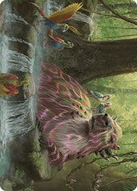 Basking Capybara Art Card (22) [Art Series: The Lost Caverns of Ixalan]