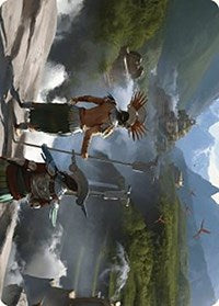 Glimpse the Core Art Card (25) [Art Series: The Lost Caverns of Ixalan]