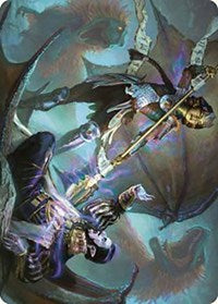 Huatli's Final Strike Art Card (28) [Art Series: The Lost Caverns of Ixalan]