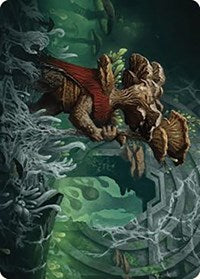 Tendril of the Mycotyrant Art Card (31) [Art Series: The Lost Caverns of Ixalan]