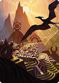 Plains Art Card (44) [Art Series: The Lost Caverns of Ixalan]