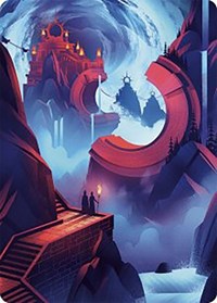 Mountain Art Card (45) [Art Series: The Lost Caverns of Ixalan]