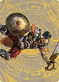 Inti, Seneschal of the Sun Art Card (47) [Art Series: The Lost Caverns of Ixalan]