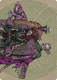 Throne of the Grim Captain Art Card (55) [Art Series: The Lost Caverns of Ixalan]