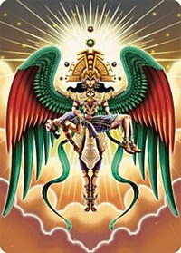 Resplendent Angel Art Card (59/81) (59) [Art Series: The Lost Caverns of Ixalan]