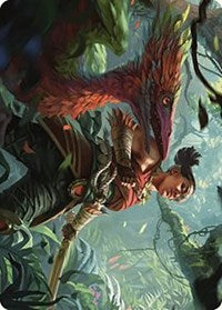Wayta, Trainer Prodigy Art Card (71) [Art Series: The Lost Caverns of Ixalan]