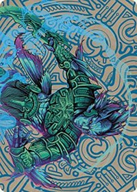 Hakbal of the Surging Soul Art Card (74) [Art Series: The Lost Caverns of Ixalan]