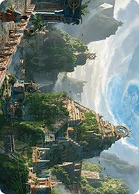 Clifftop Retreat Art Card (81) [Art Series: The Lost Caverns of Ixalan]