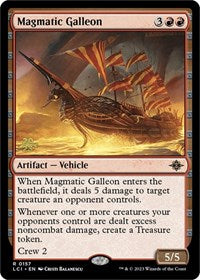 Magmatic Galleon (157) [Prerelease Cards]