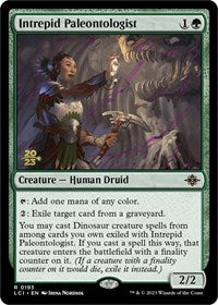 Intrepid Paleontologist (193) [Prerelease Cards]