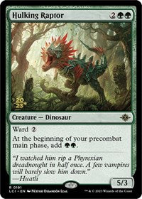 Hulking Raptor (191) [Prerelease Cards]