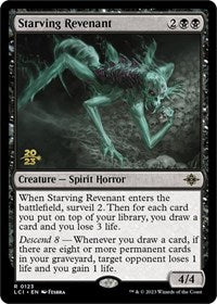 Starving Revenant (123) [Prerelease Cards]