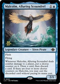 Malcolm, Alluring Scoundrel (63) [Prerelease Cards]