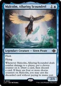 Malcolm, Alluring Scoundrel (63) [Promo Pack: The Lost Caverns of Ixalan]