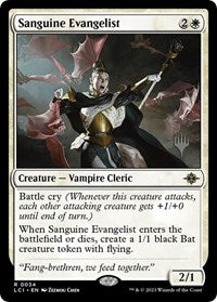 Sanguine Evangelist (34) [Promo Pack: The Lost Caverns of Ixalan]
