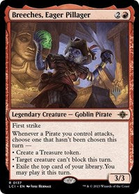 Breeches, Eager Pillager (137) [Promo Pack: The Lost Caverns of Ixalan]
