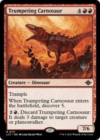 Trumpeting Carnosaur (171) [Promo Pack: The Lost Caverns of Ixalan]
